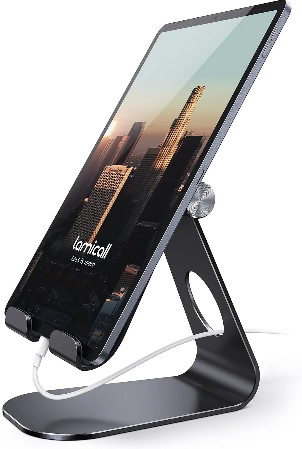 Soporte para tablet Lamicall ajustable aluminio multiángulo