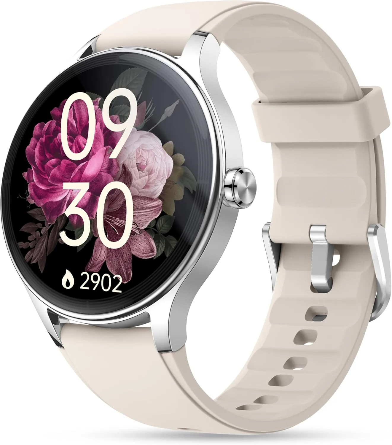 Smart Watch for Women, Ladies & Men, 1.27'' Fitness Watch [41mm case] with Call Receive/Dial, Heart Rate/Stress/Sleep Monitor, AI Voice, IP68 Waterproof Smartwatch with Calendar, Calculator, Games