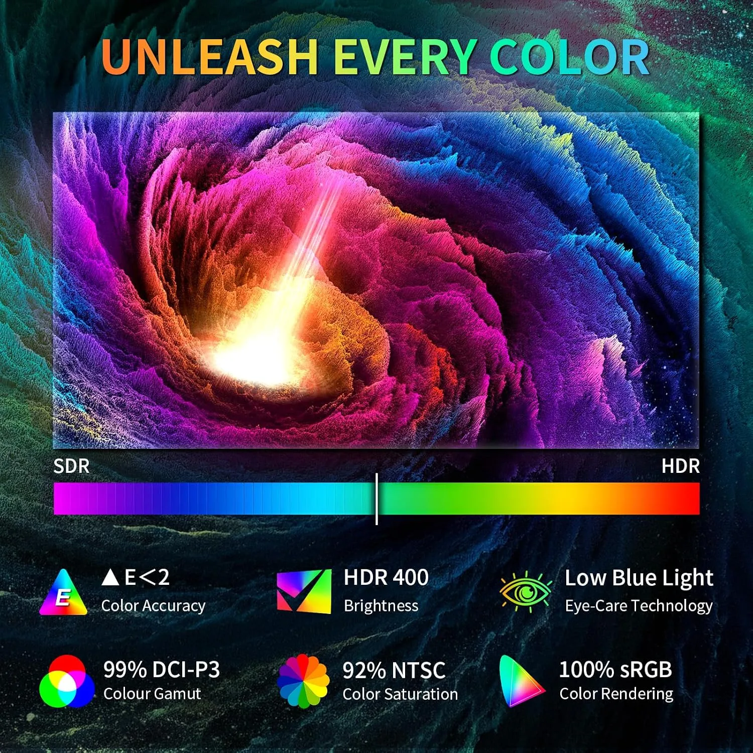 Deco Gear 27" 4K UHD QD-OLED Gaming Monitor, 240Hz, 0.03ms GTG, 3840x2160