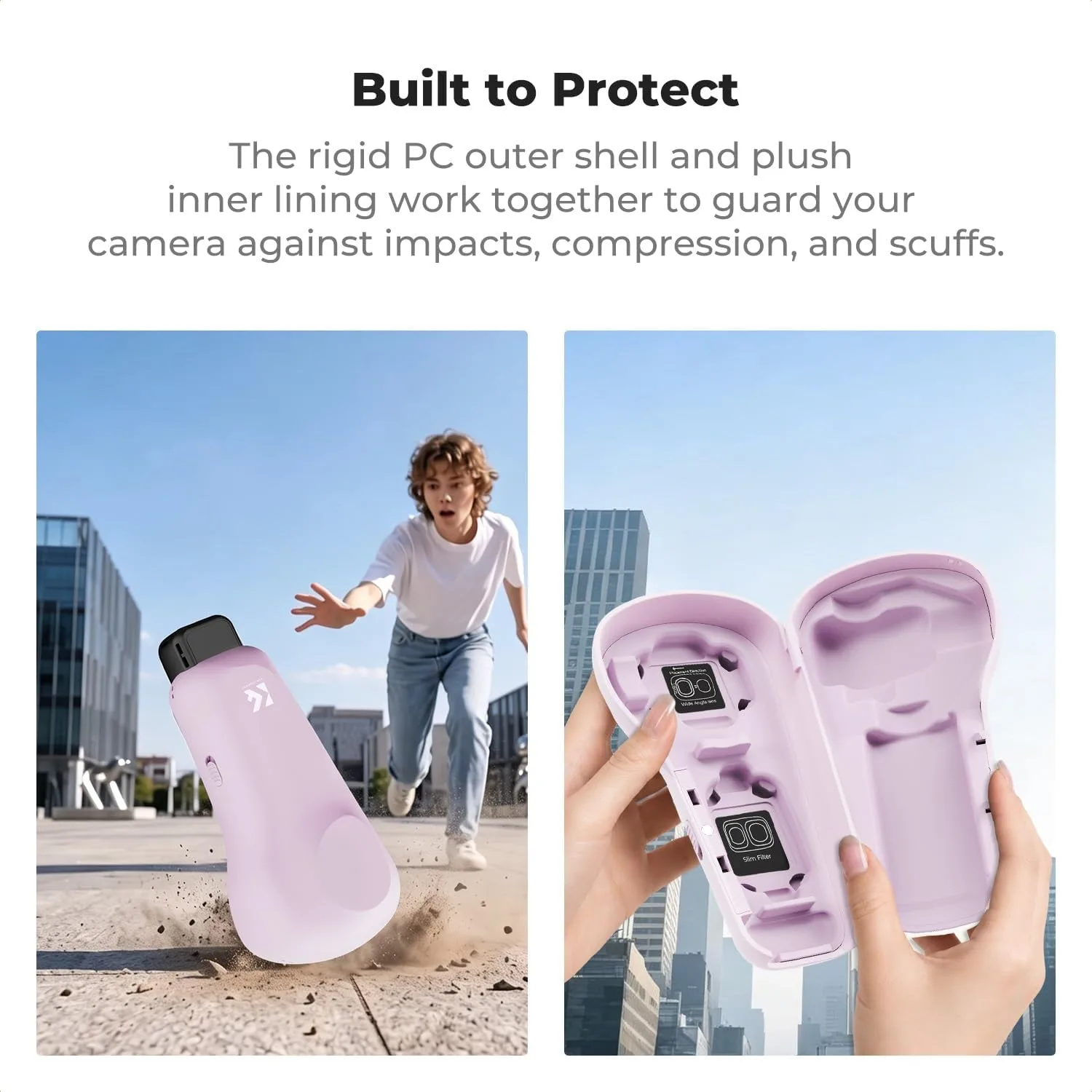 K&F CONCEPT Protective Case Compatible with DJI Osmo Pocket 4P