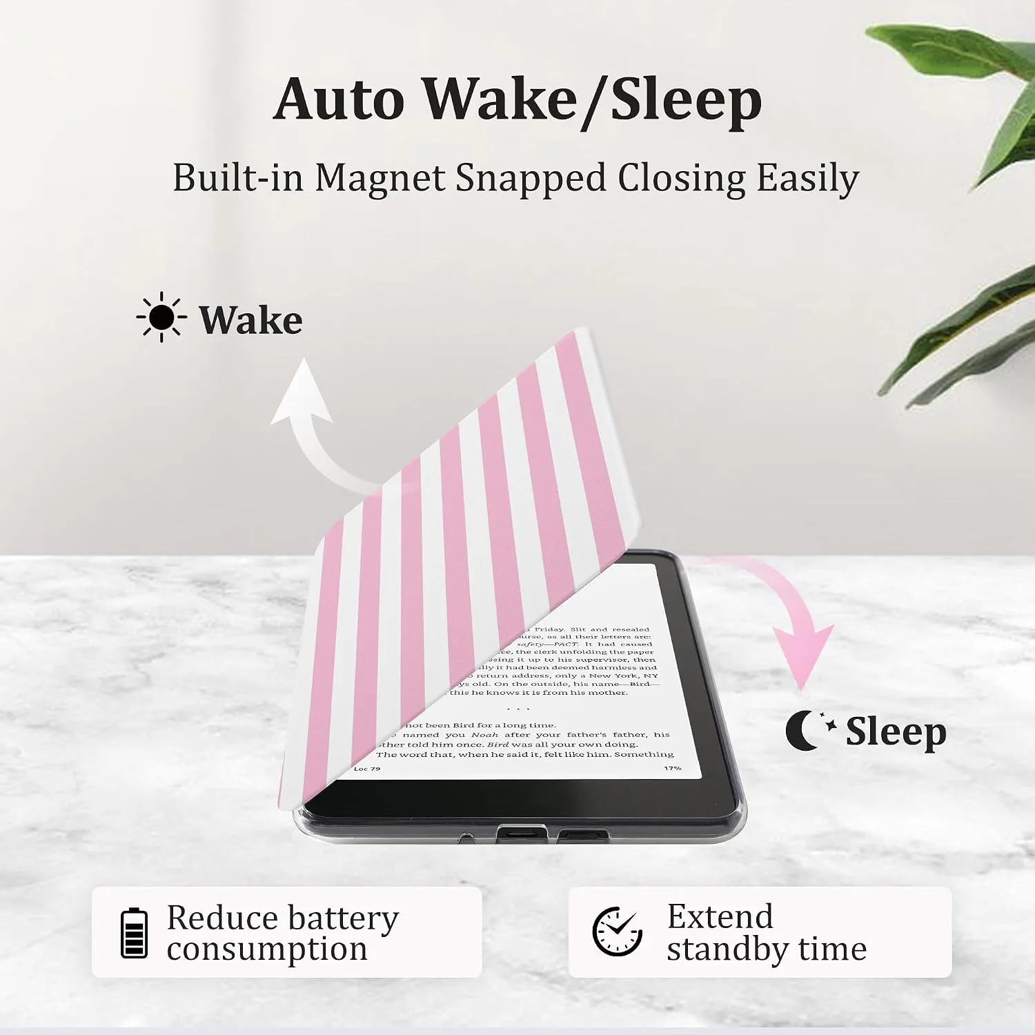 Clear Case for 7'' Kindle Paperwhite 12th Gen 2024 & Colorsoft