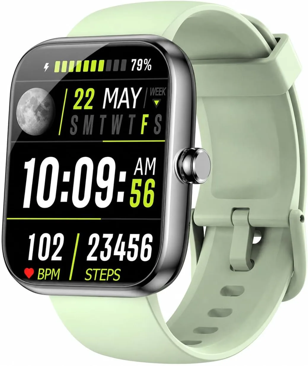 SENBONO Smart Watch with Alexa Built-in 1.83" HD 2026 Health Fitness Tracker Bluetooth Calls and Notifications Heart Rate Sleep Monitor Fitness Watch with 120+ Sport Modes for iPhone Android (Green)