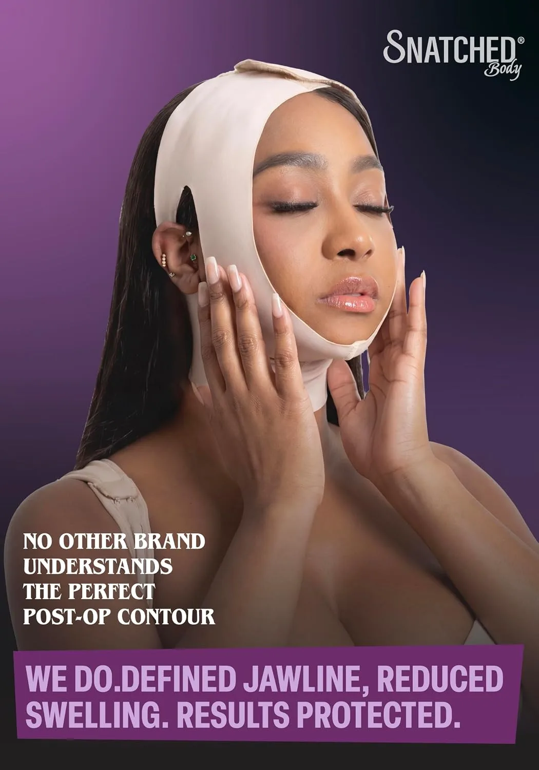 Snatched Body Chin Tightening and Lifting Strap Wrap Face