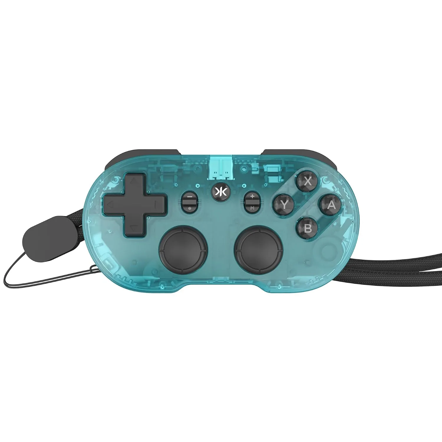 CRKD ATOM+ Wireless Mini Controller - Compatible with Nintendo Switch 2, Switch OLED, iOS, Android, PC & Smart TV - Glacier Blue Edition