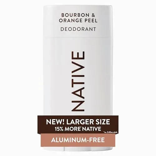 Desodorante Native sin aluminio Bourbon & Orange Peel 3.1 oz