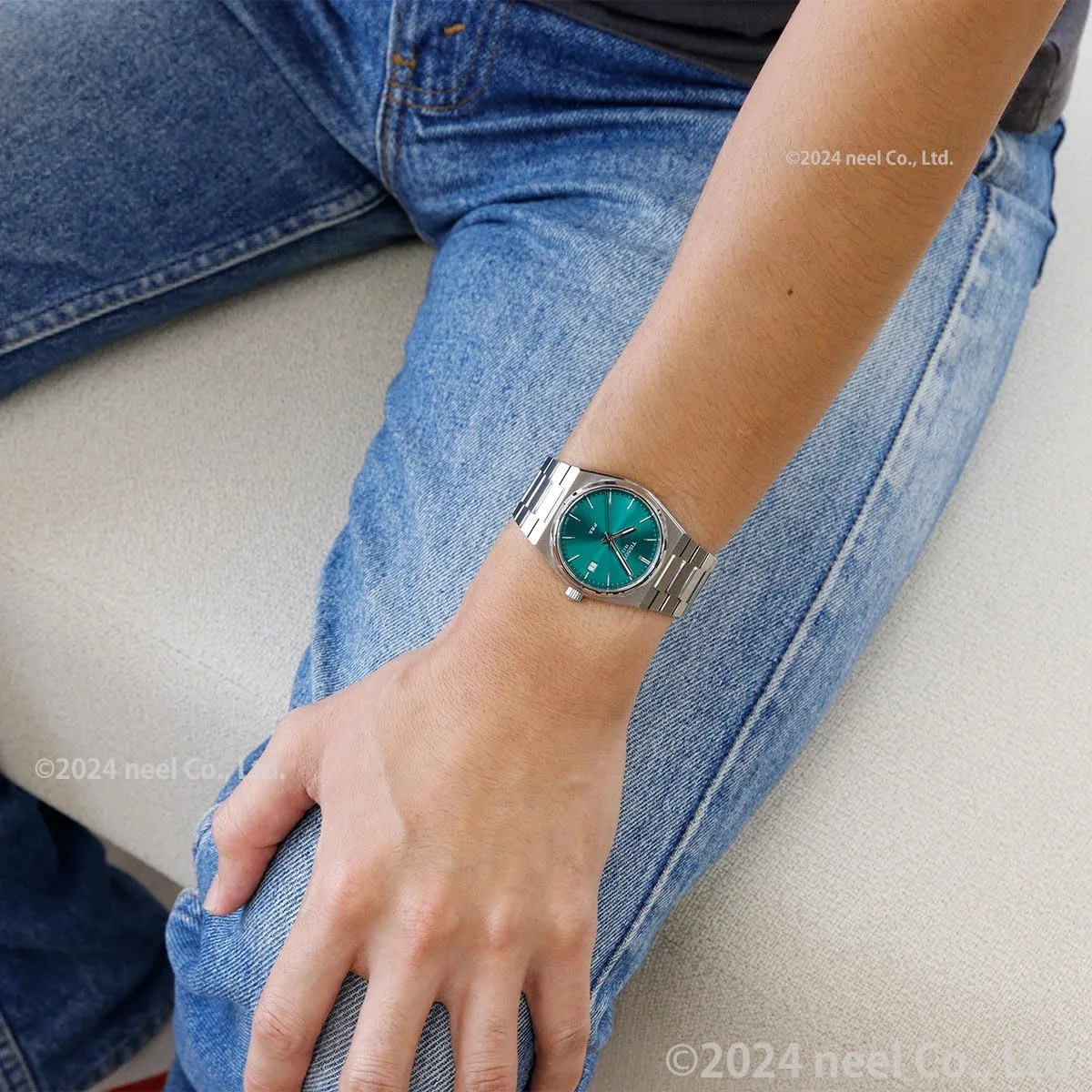 Tissot PRX, Swiss Quartz, 35mm, Green Dial, Watch