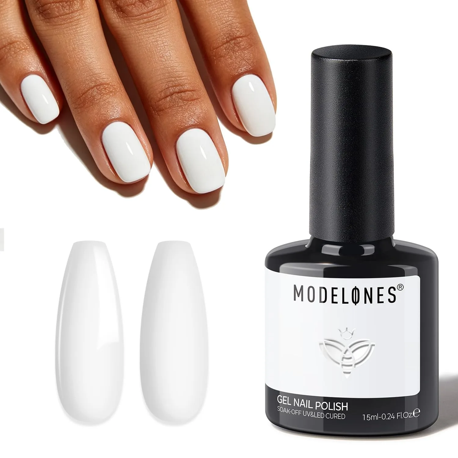 Esmalte en gel Modelones Blanco 15ml