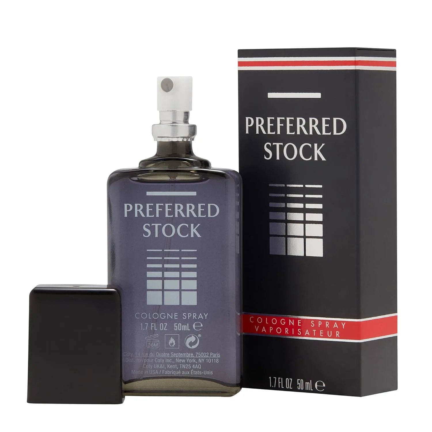 Stetson Preferred Stock Cologne for Men, Sophisticated Perfume, 1.7 Fl Oz