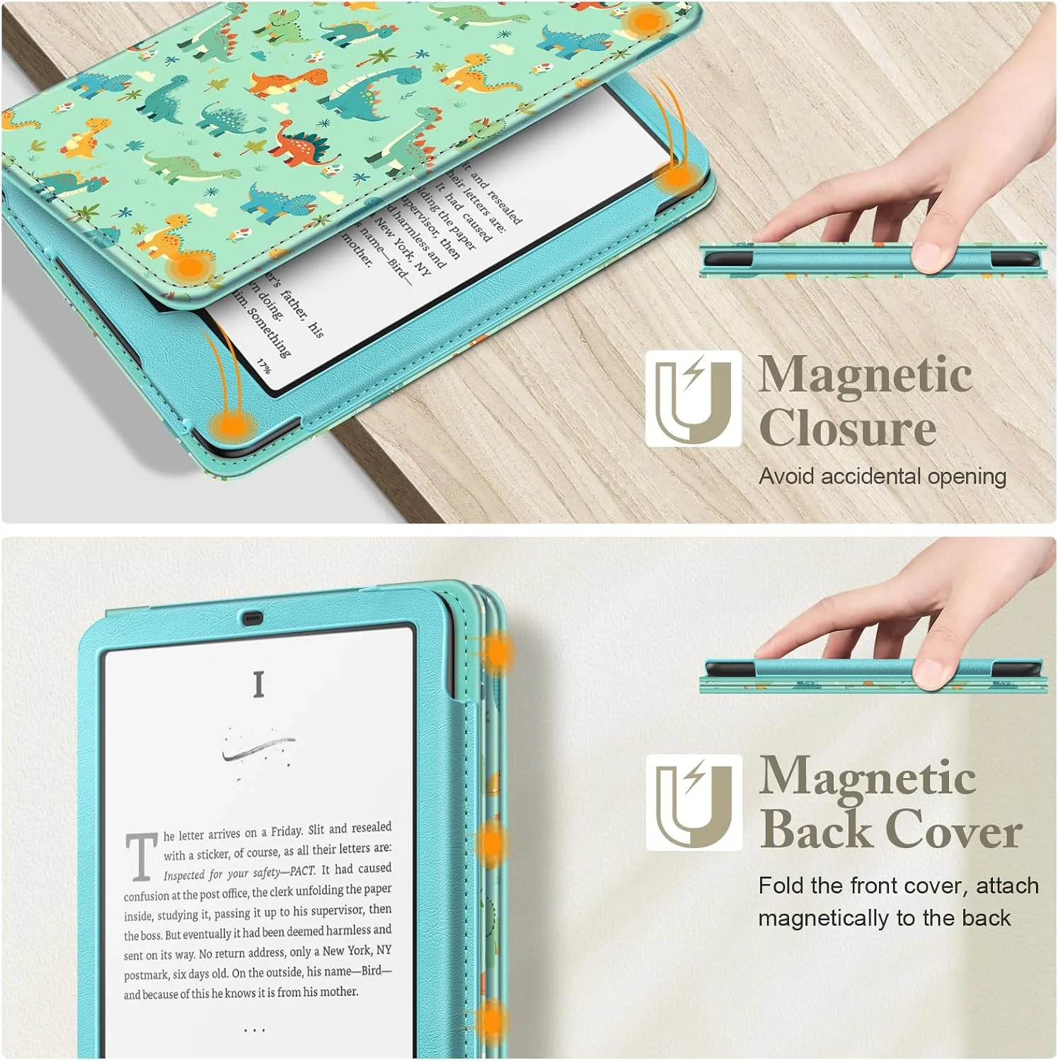 Fintie Case for 7"/6.8" Kindle Paperwhite 12th/11th Gen & Kindle Colorsoft