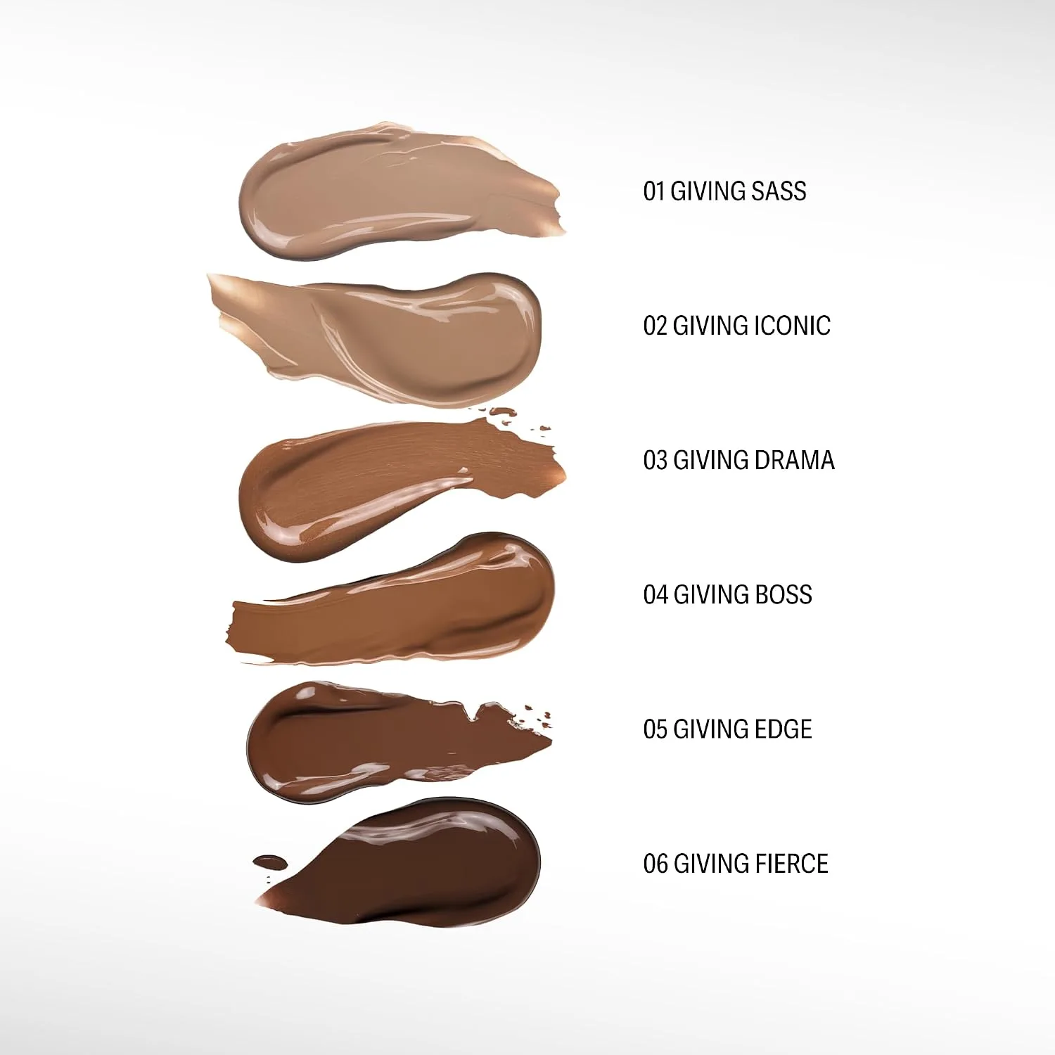 Sacheu Liquid Contour STAY-N Cream Contour, Longwear, Giving Fierce