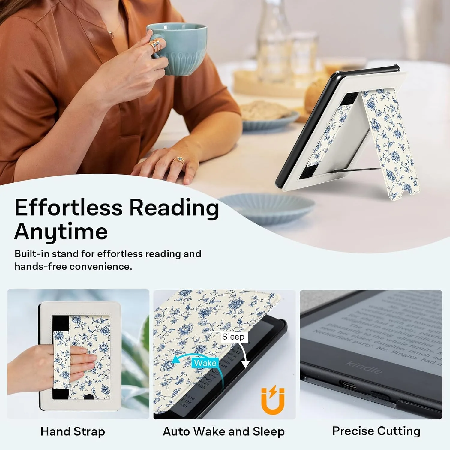 CoBak Case for 7" Kindle Paperwhite 12th Gen 2024 and Kindle Colorsoft