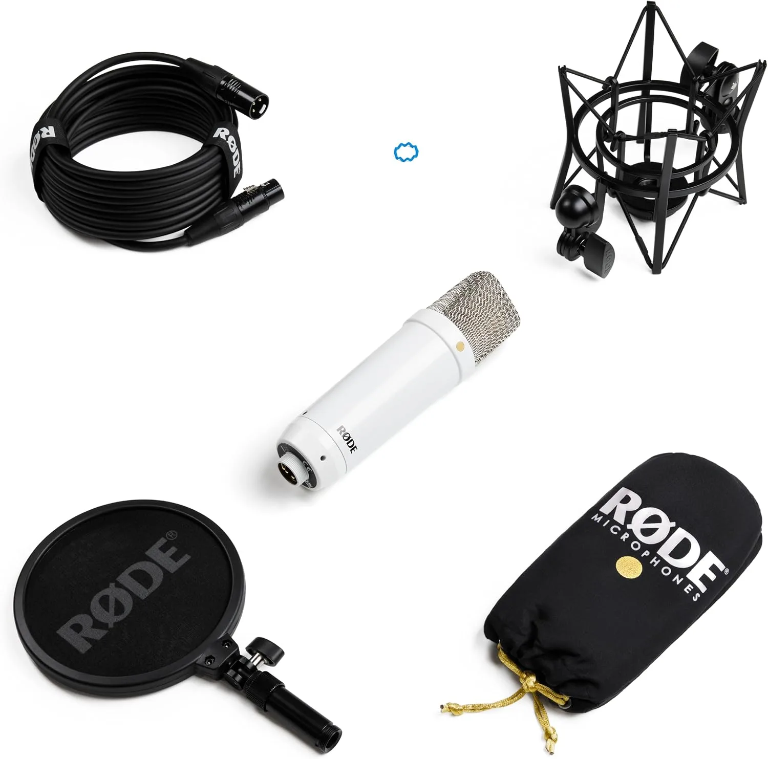 RØDE NT1 Signature Series Studio Condenser Microphone, White