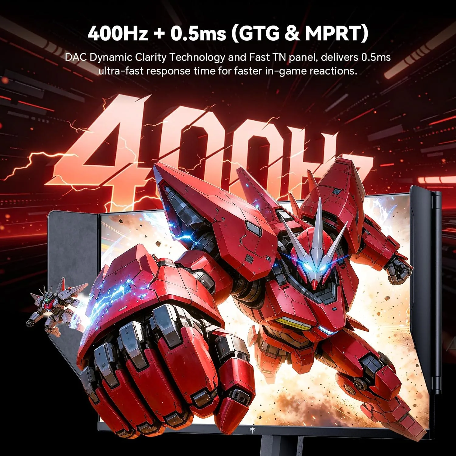 KTC 24.1 Inch FHD Fast TN 400Hz Gaming Monitor 25M1