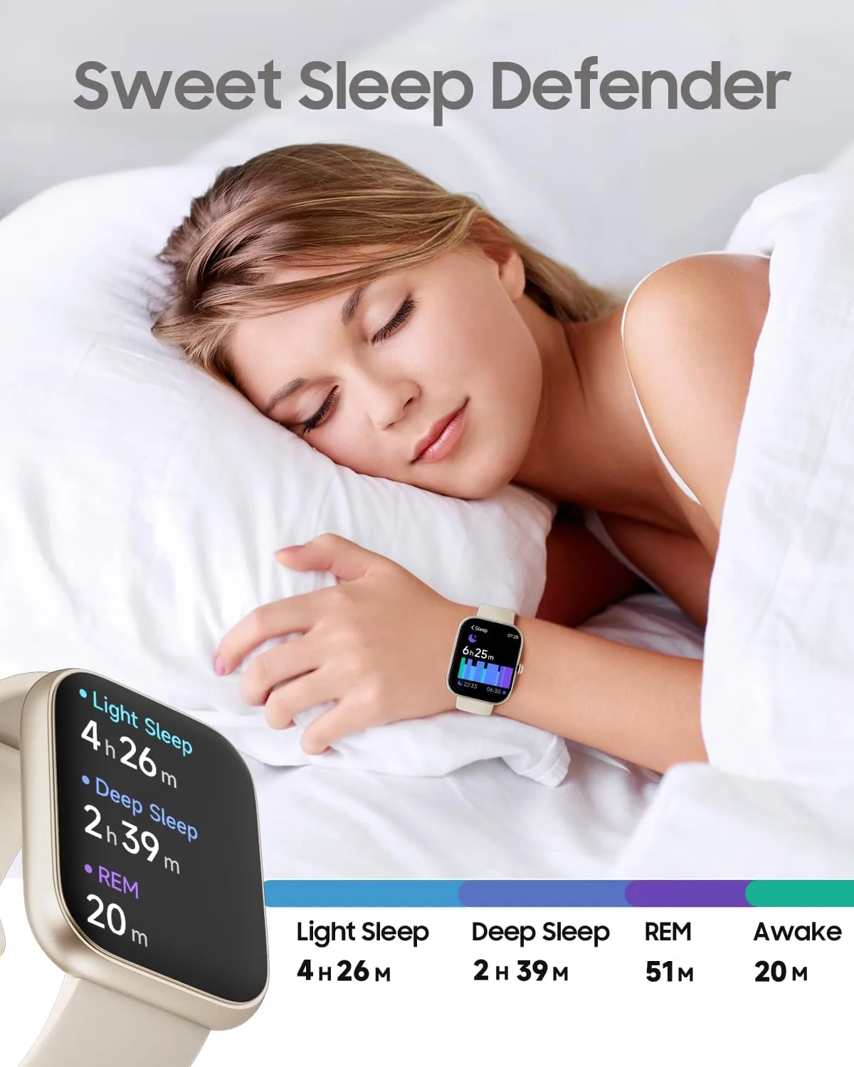 1.91" Smart Watch for Women with ALEXA, Fitness Watch for Android iOS Phone