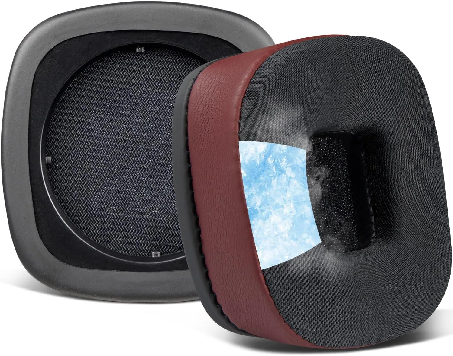 SOULWIT Cooling Earpads for Marshall Major I/II/III/IV/V - Burgundy