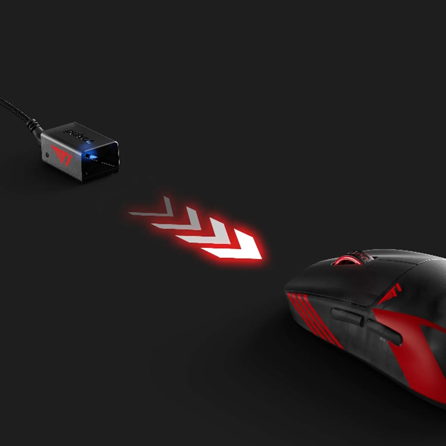 Pulsar Gaming Gears X2 Crazylight Wireless Gaming Mouse, Mini, T1 (Black)