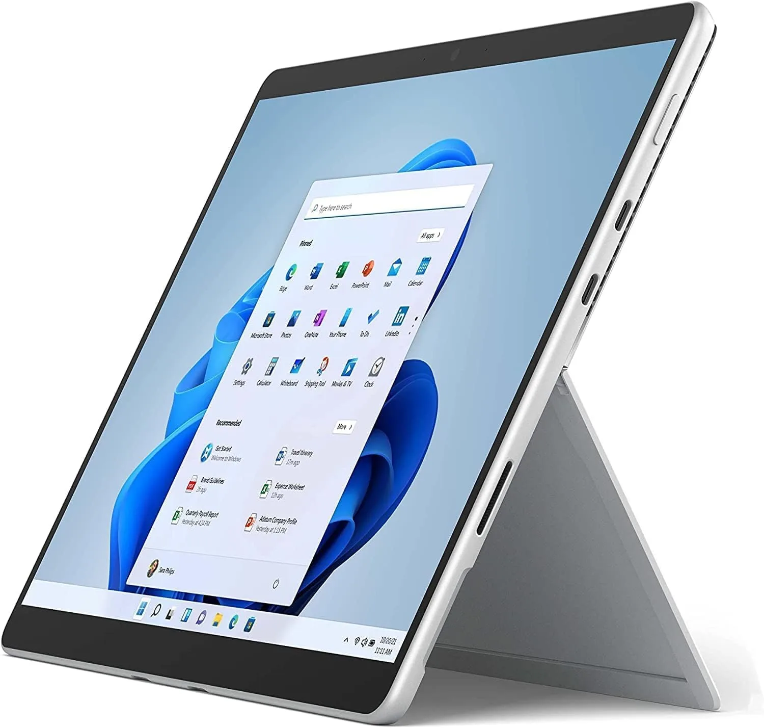Microsoft Surface Pro 8 LTE Unlocked Tablet, Intel Evo i5, 16GB RAM, 256GB SSD, Intel Iris Xe Graphics 13" Touchscreen Windows 11 PRO, Platinum (Renewed)