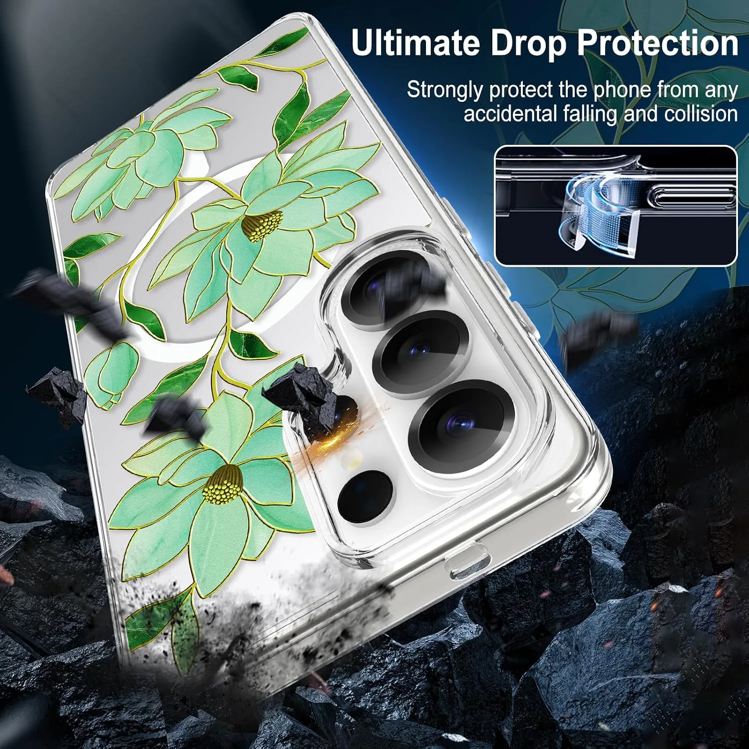 tharlet Magnetic for Samsung Galaxy S26 Ultra Case, Compatible with MagSafe