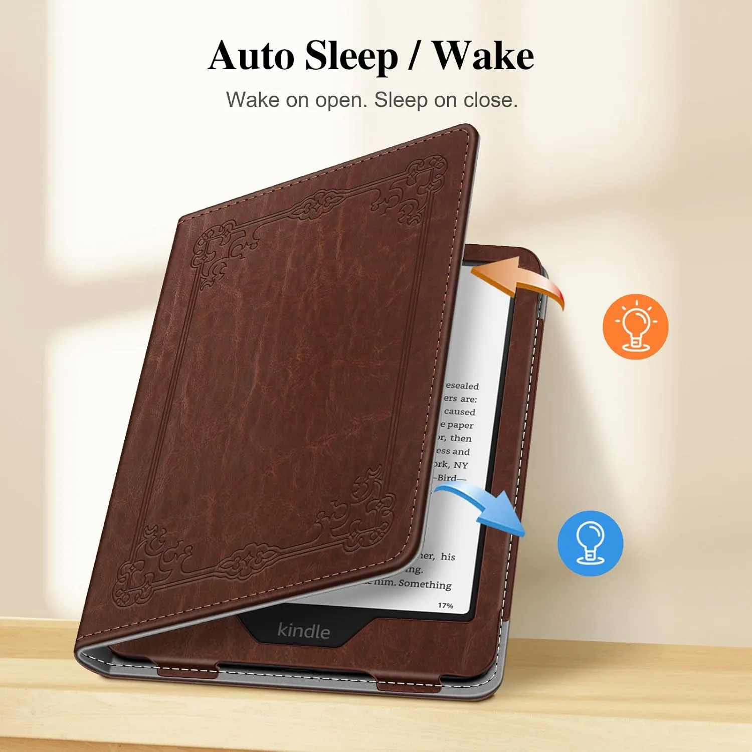 Fintie Folio Case for Kindle Paperwhite 12th/11th Gen & Kindle Colorsoft