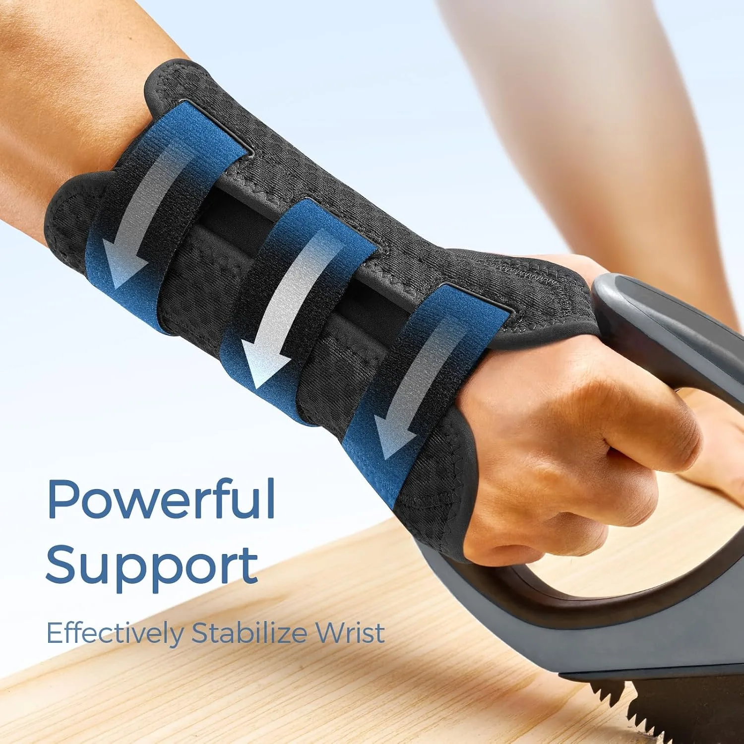 FREETOO Reversible Carpal Tunnel Wrist Brace Night Support Left Right Hand