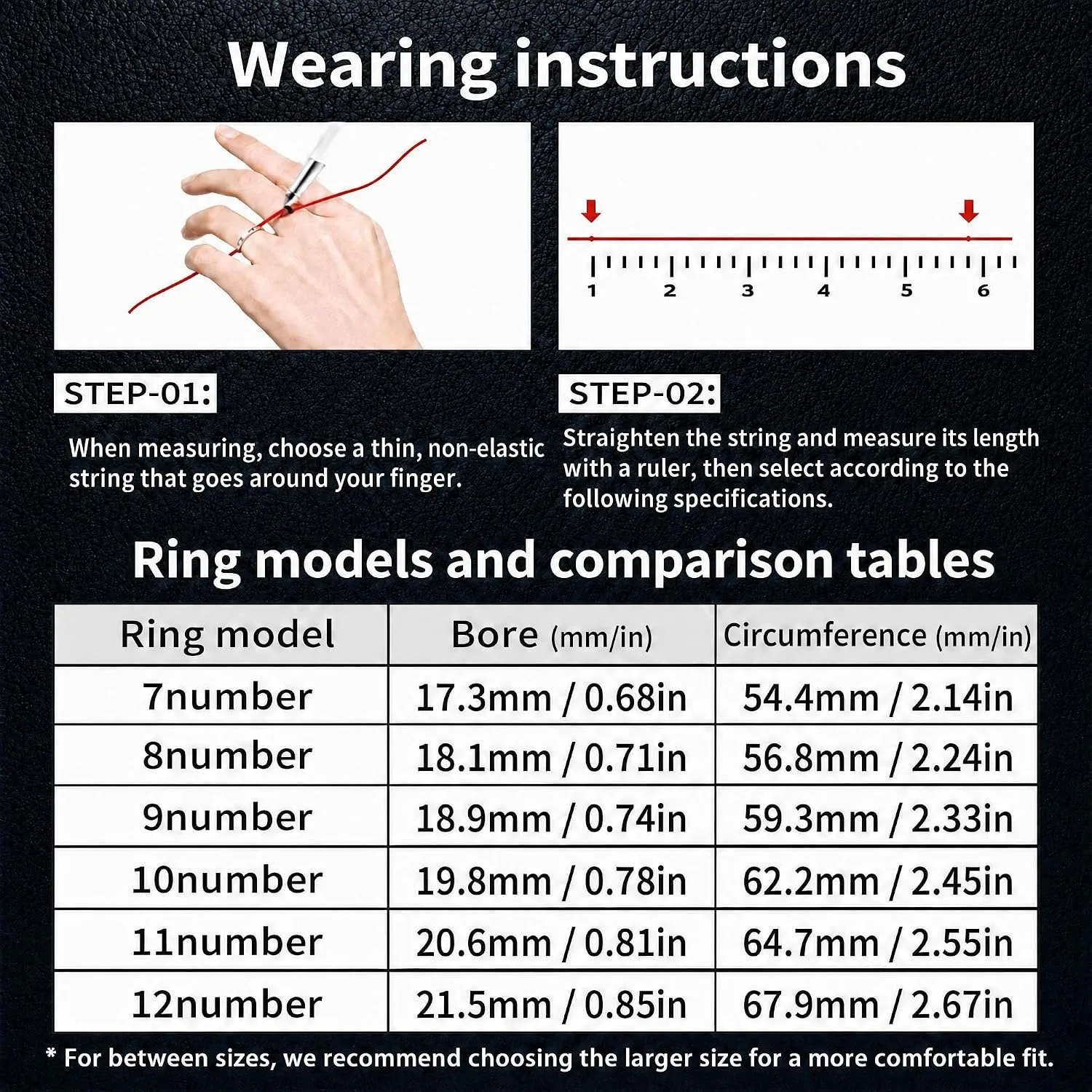 Smart Ring for Women, Baroque Inspired Design (White,8)