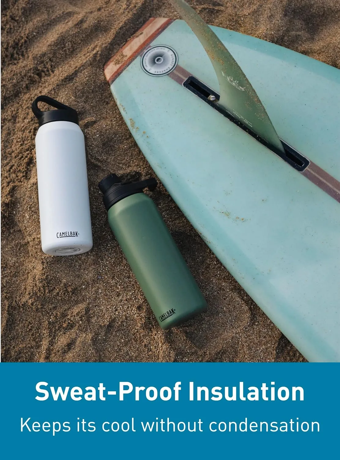CamelBak Chute Mag Vacuum Insulated Stainless Steel Water Bottle, Magnetic Leak‑Resistant Cap for Everyday Hydration