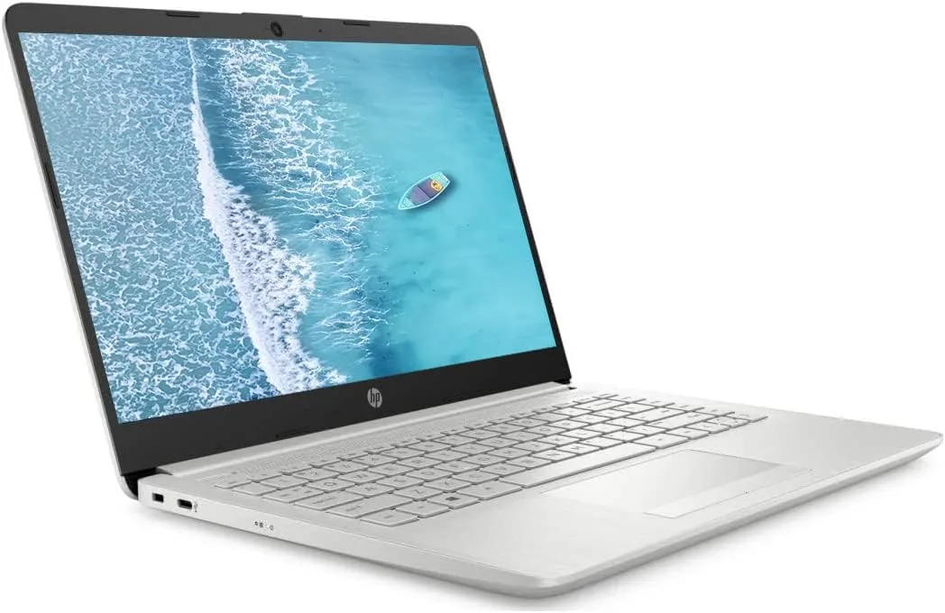 2022 HP 14" FHD IPS Laptop, Windows 11, Ryzen 3 Processor Up to 3.35GHz, 4GB Ram, 128GB SSD, Super-Fast WiFi,HDMI, Dale Silver (Renewed) (Dale Silver)