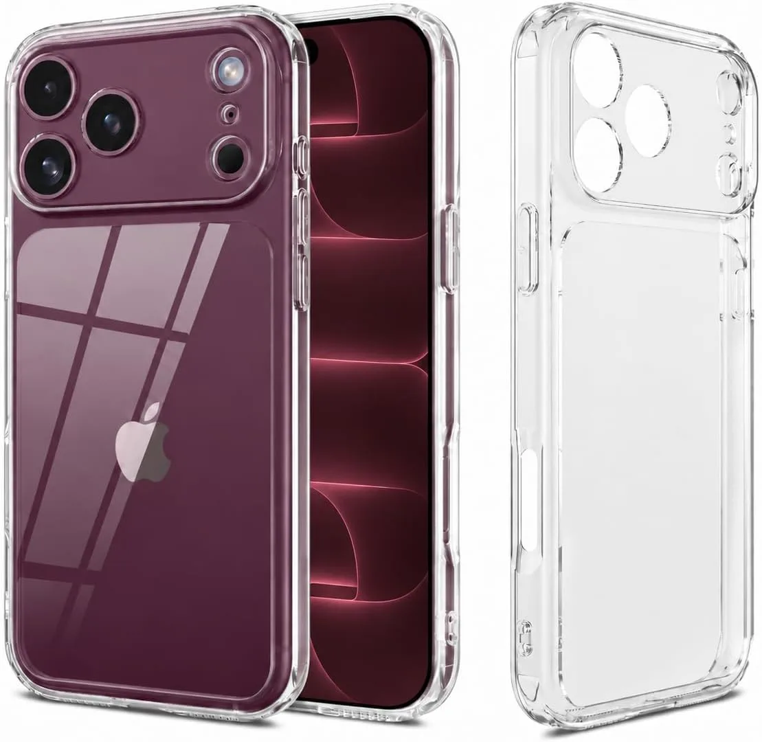 YINLAI Case for iPhone 18 Pro Max / 17 Pro Max 6.9-Inch,Crystal Clear