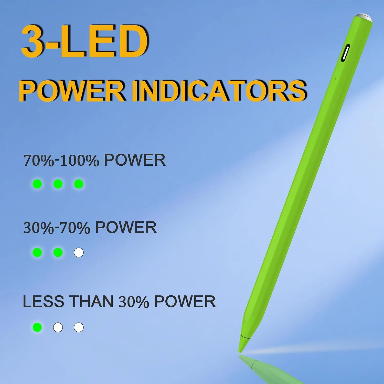 Stylus Pen for iPad 2026-2018, 15 Mins Fast Charge Pencil for iPad A16 11th/10th/9-6th Generation, Air M4 M3 M2 11"/13"/5-3rd, Pro M4 11/12.9/13, Mini A17 Pro/6/5th, Tilt Sensitivity Palm Rejection