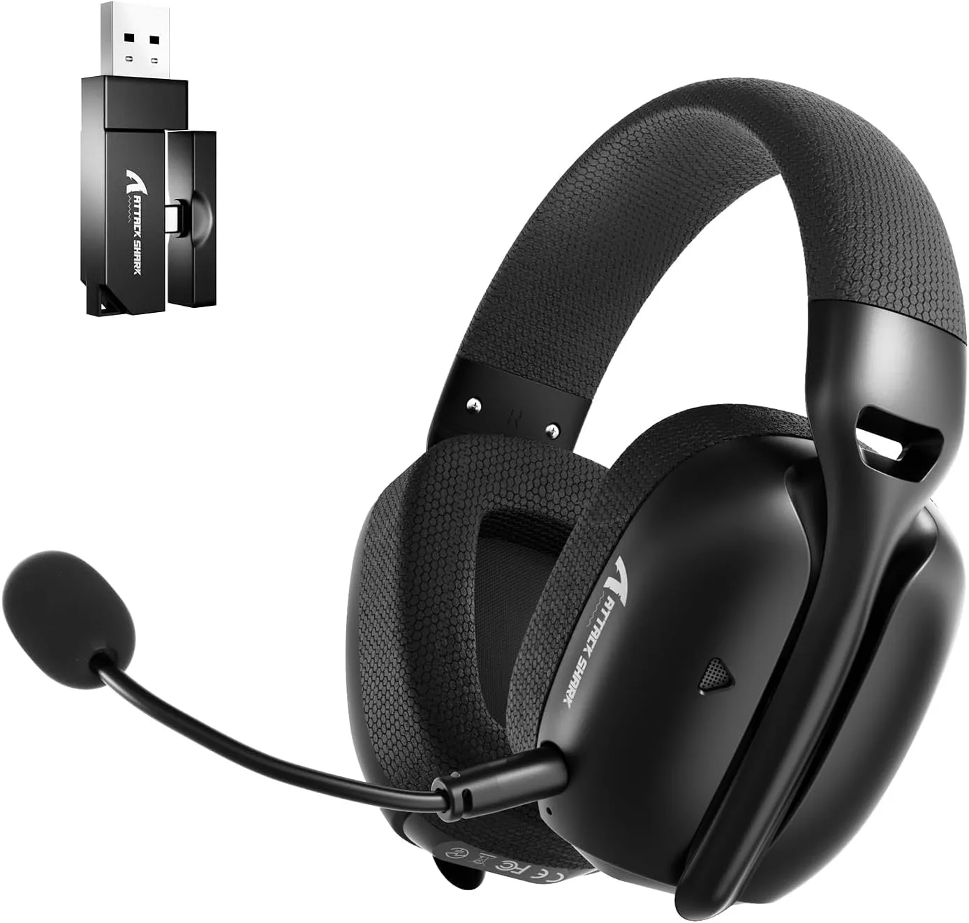 Audífonos Gamer Mambasnake L80PRO inalámbricos negros