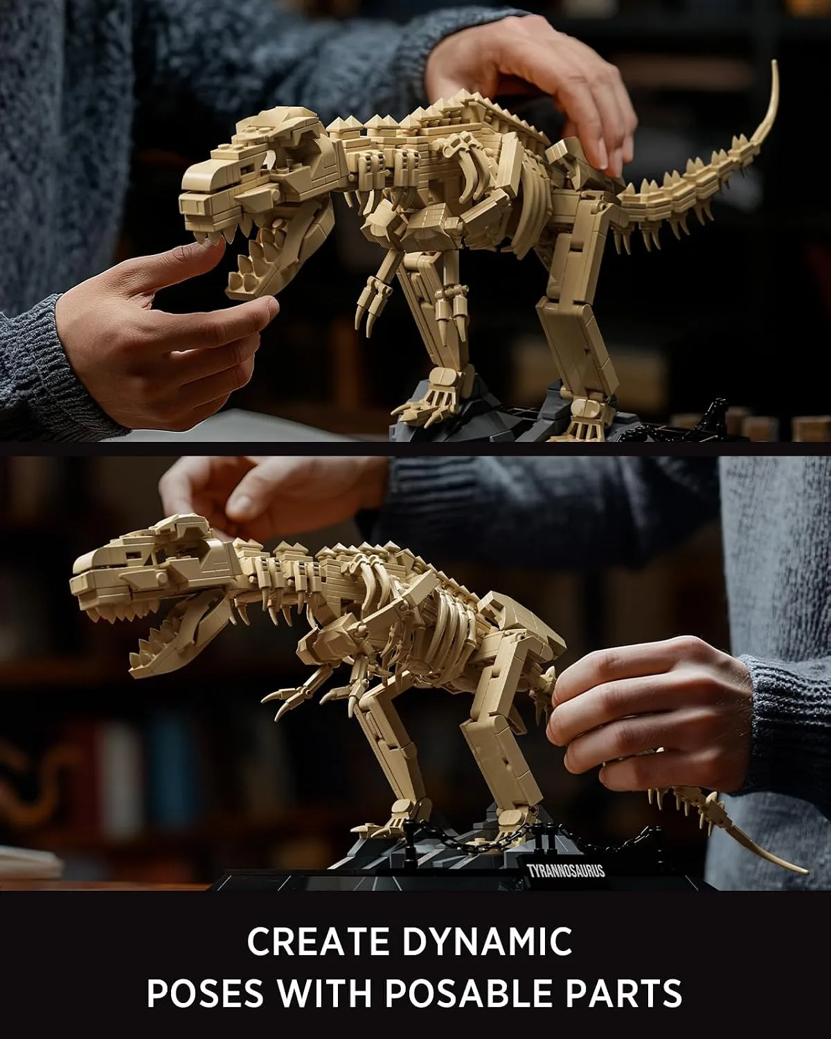 Nifeliz T. Rex Dinosaur Fossil Building Set, NF10343