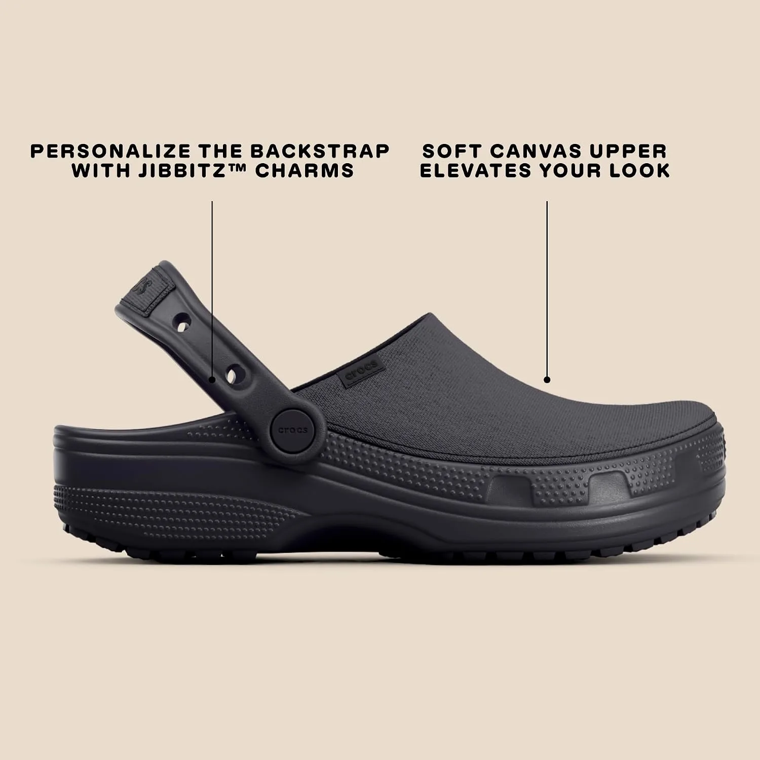 Crocs Unisex-Adult Classic Crafted Canvas & Suede Clogs