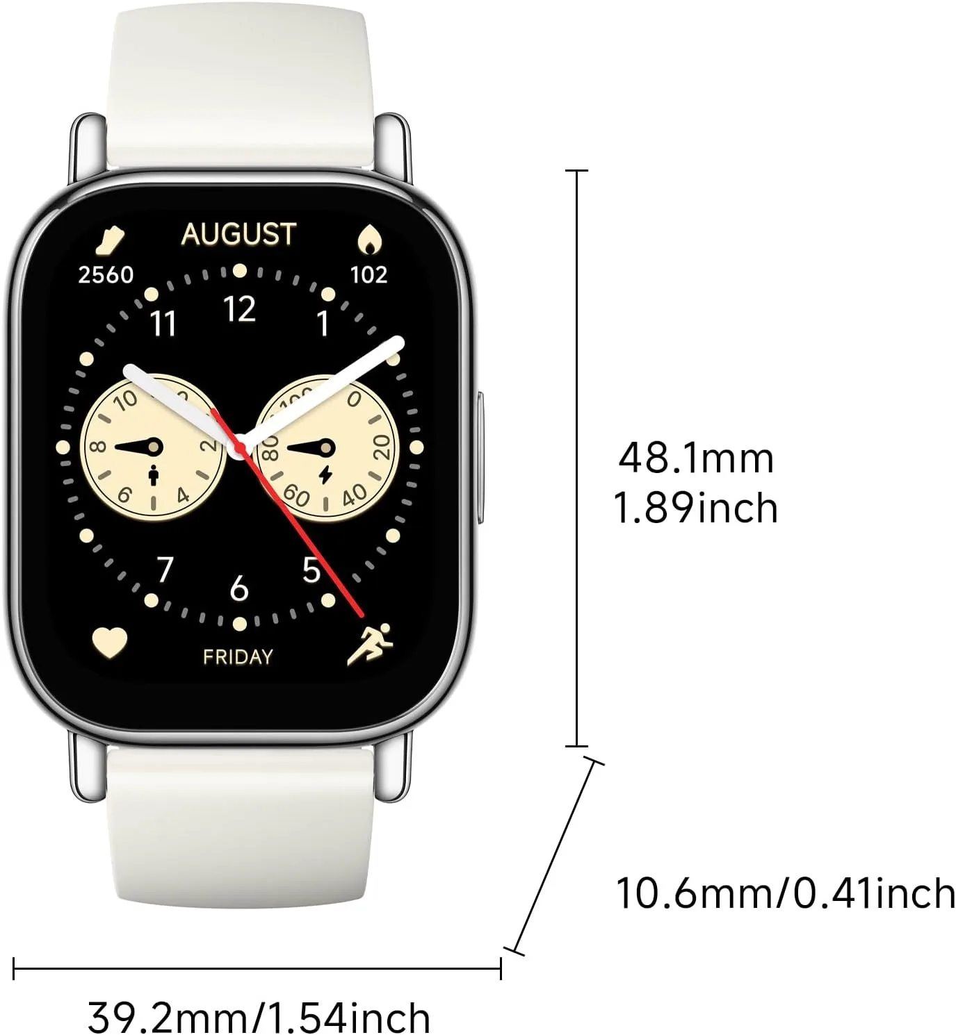 XIAOMI Redmi Watch 5 Lite, 1.96" AMOLED, 18-Day Battery, GPS, BT Calling