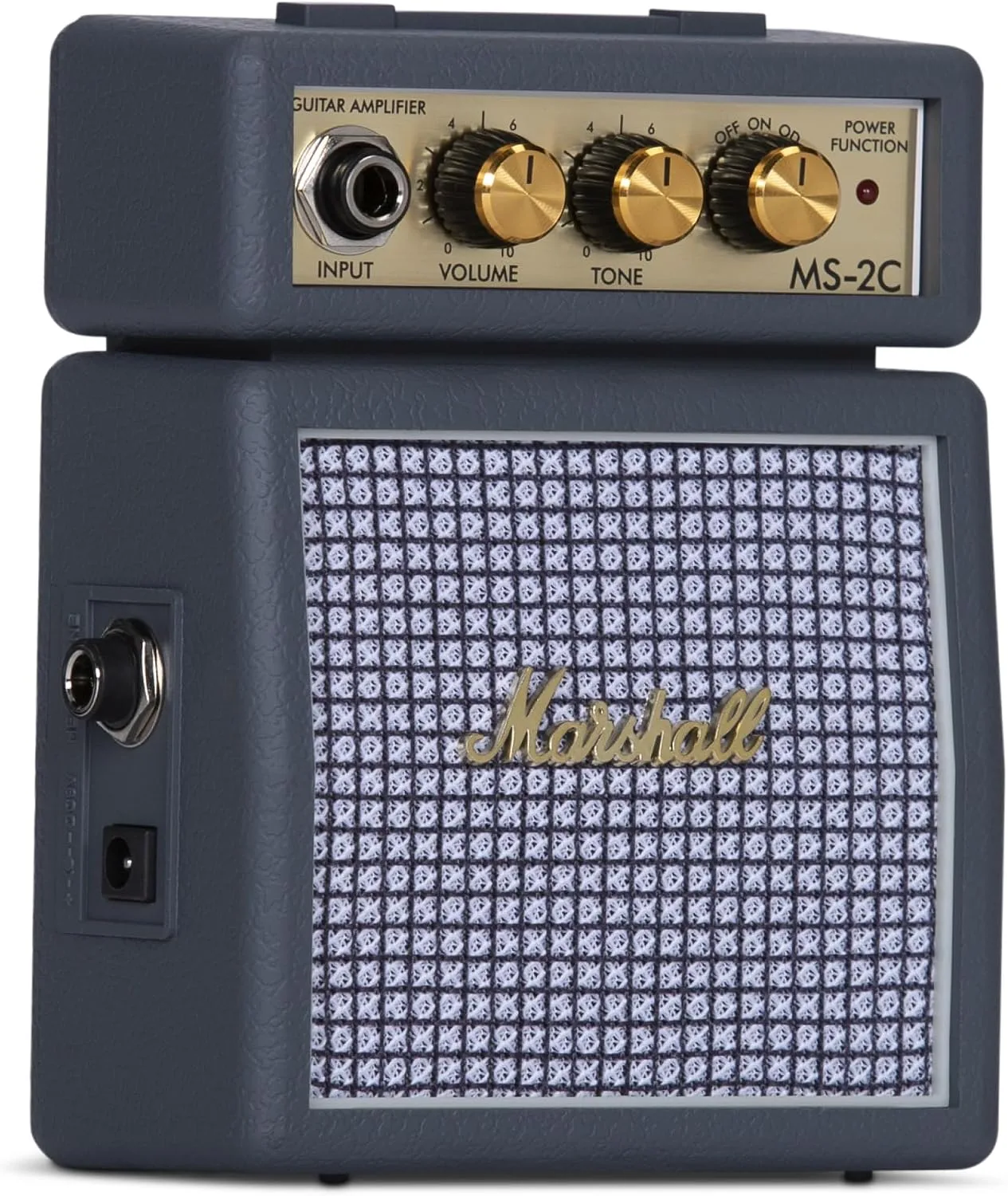 Marshall MS-2 Battery-Powered Micro Electric Guitar Amplifier - Grey