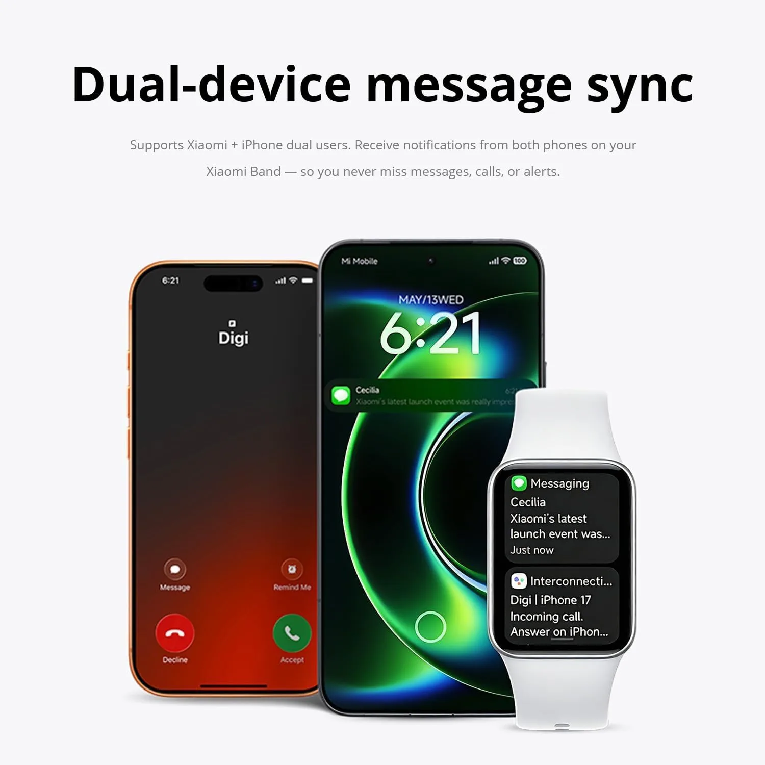 XIAOMI Smart Band 10 Pro, Activity Tracker, 1.74" Display, High-Strength Aluminum Alloy Frame, Up to 21 Days Battery, Professional Sleep Monitoring (Glacier Silver)