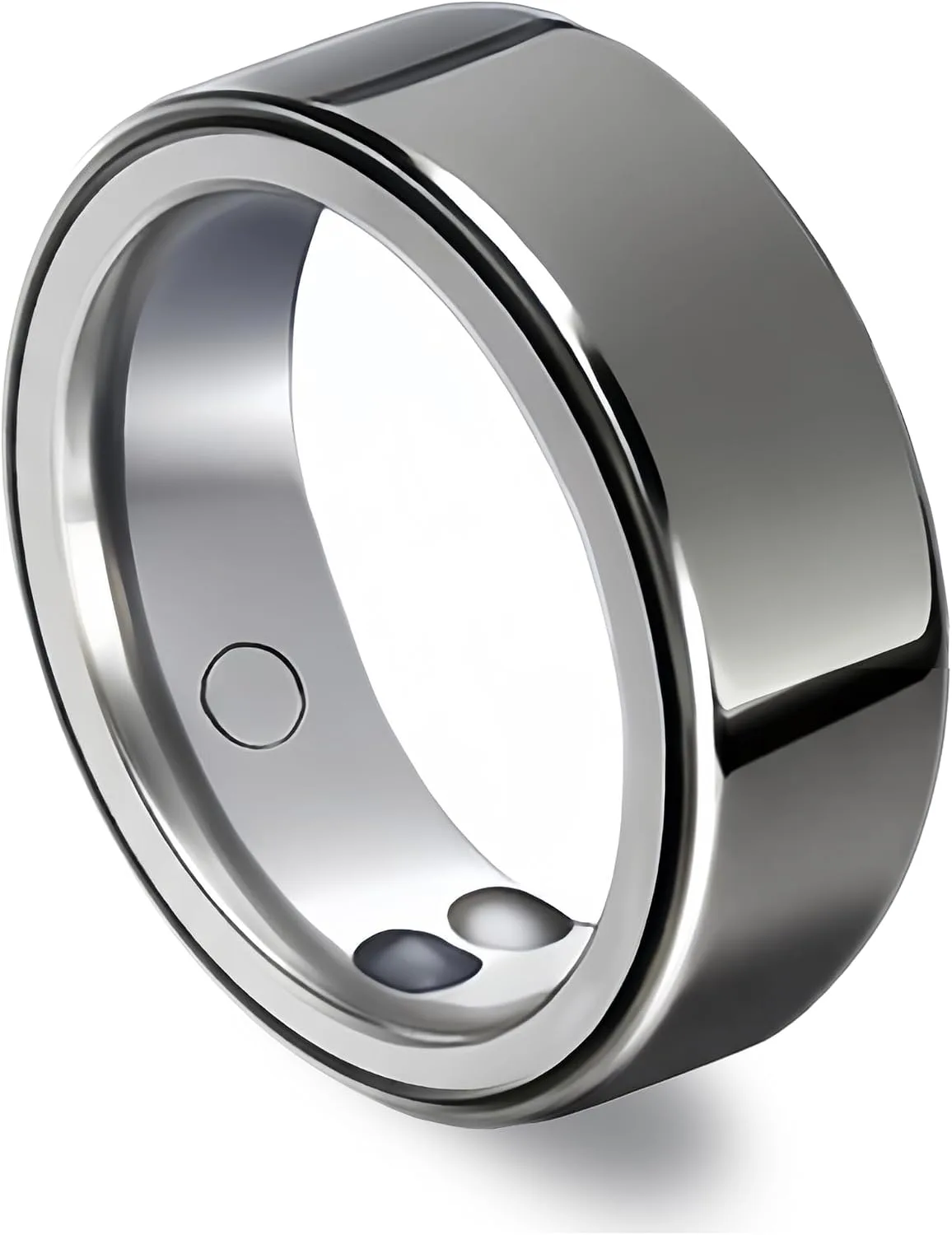 Gen 2 Lite Smart Ring for Men Women: Health, Fitness & Sleep Monitor, Heart Rate, Temp, Vibration, 5ATM Waterproof, iOS Android, Gift (Titanium Grey, 9)