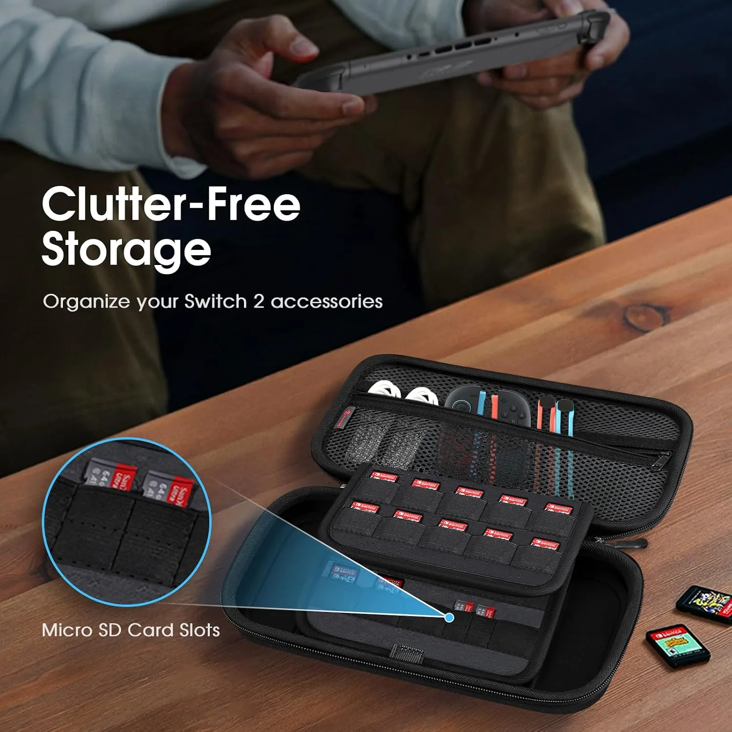 FINTIE Shockproof Carrying Case for Nintendo Switch 2 (2025)
