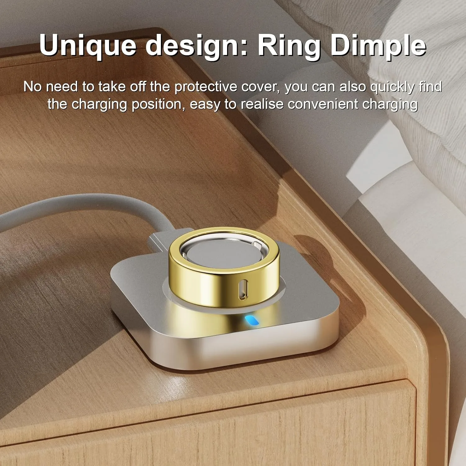 5 Pack Covers Compatible with Oura Ring 4/Oura Ring 3-Size 8
