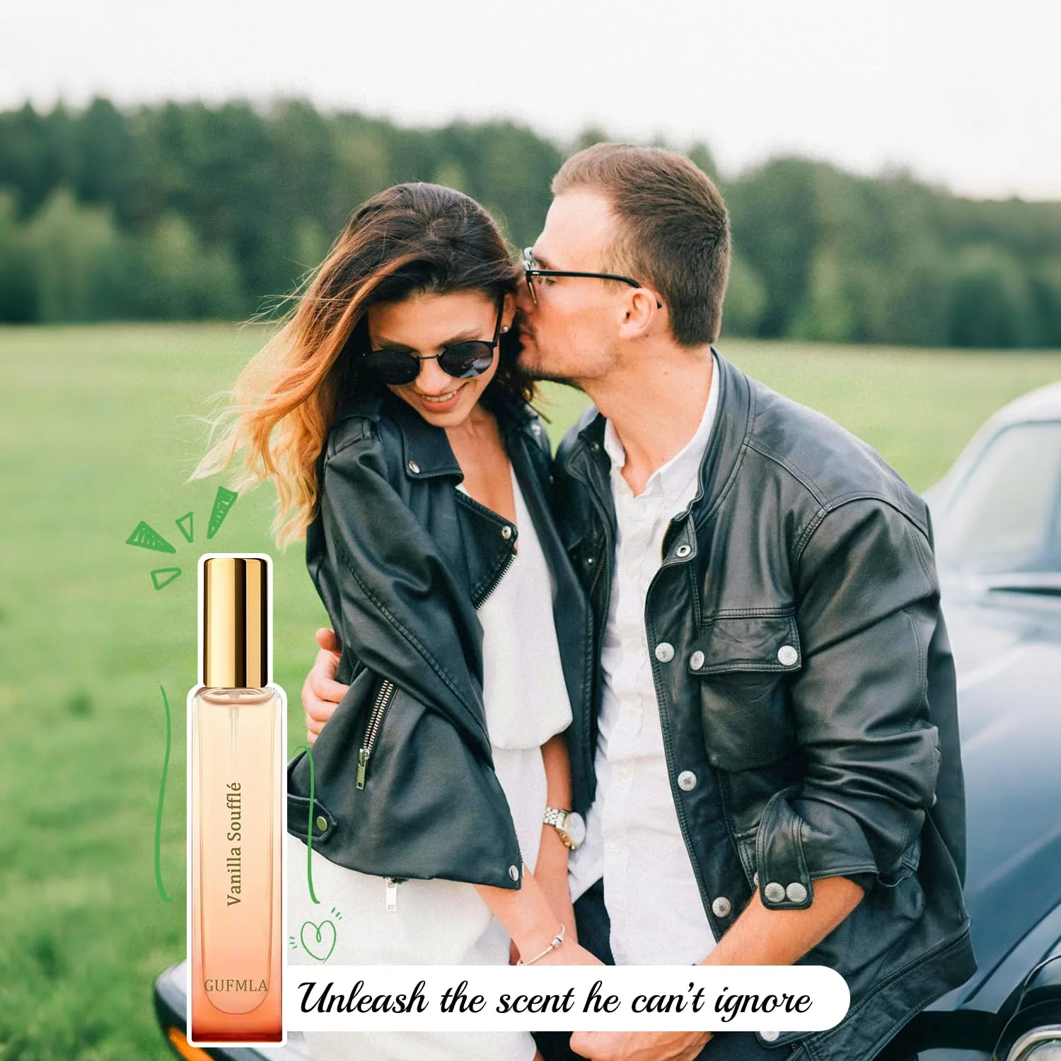 Pheromones Vanilla Perfume for Women Travel Size 15ml