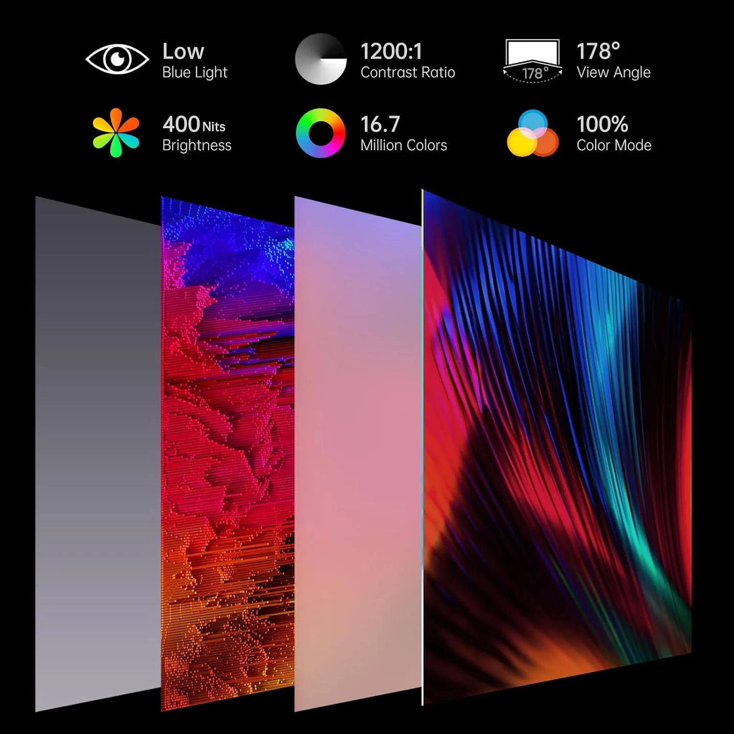 Anyuse 15.6" 4K UHD IPS HDR USB-C HDMI Monitor