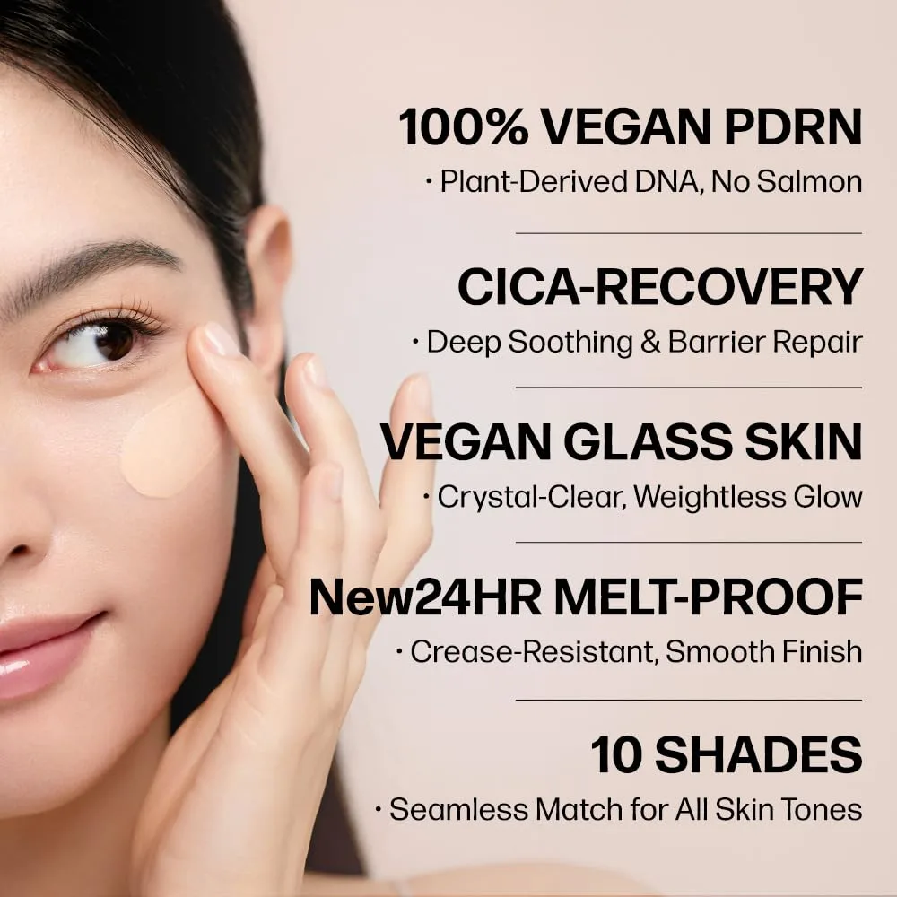 DEARDAHLIA Daily PDRN BB Cream (Light Beige) for Dewy Glass Skin Finish
