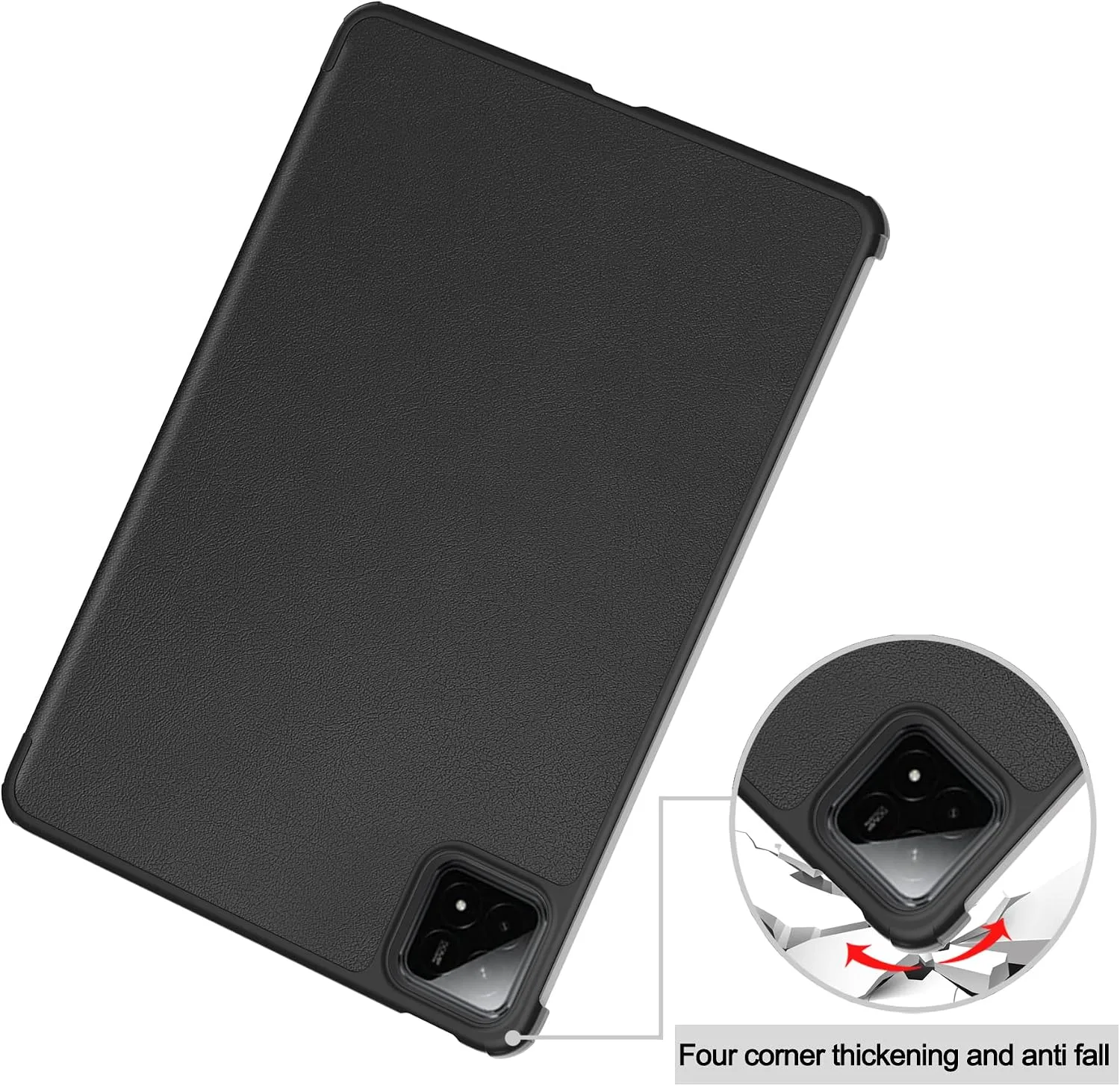 for Xiaomi Pad 7/ Pad 8/Pad 7 Pro/Pad 8 Pro Case,high qualit Hard Shell, Lightweight Scratch Resistant, Black