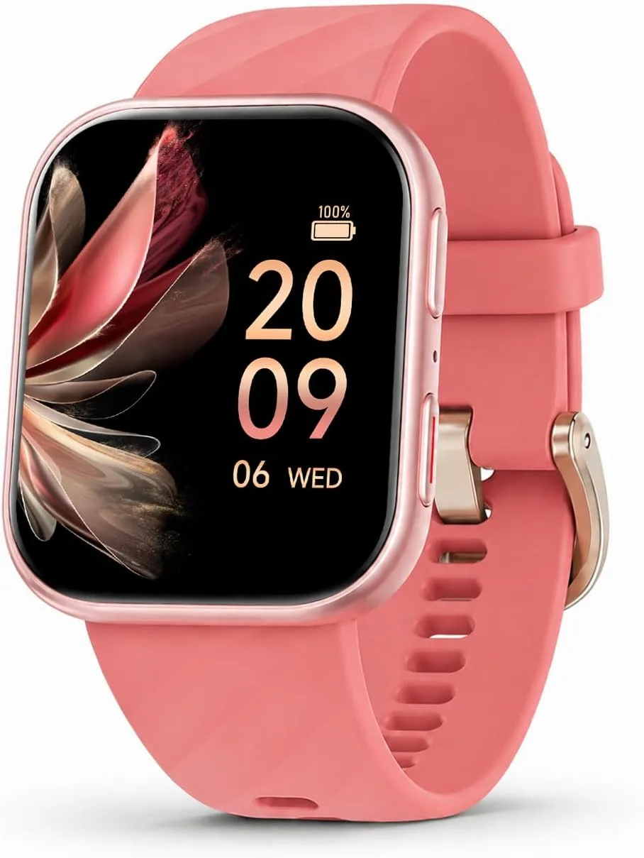 MorePro Health Fitness Tracker Smart Watch with 24/7 Heart Rate Monitor