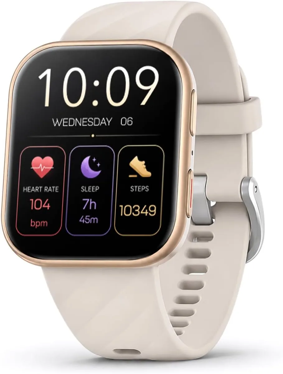 MorePro Health Fitness Tracker Smart Watch White