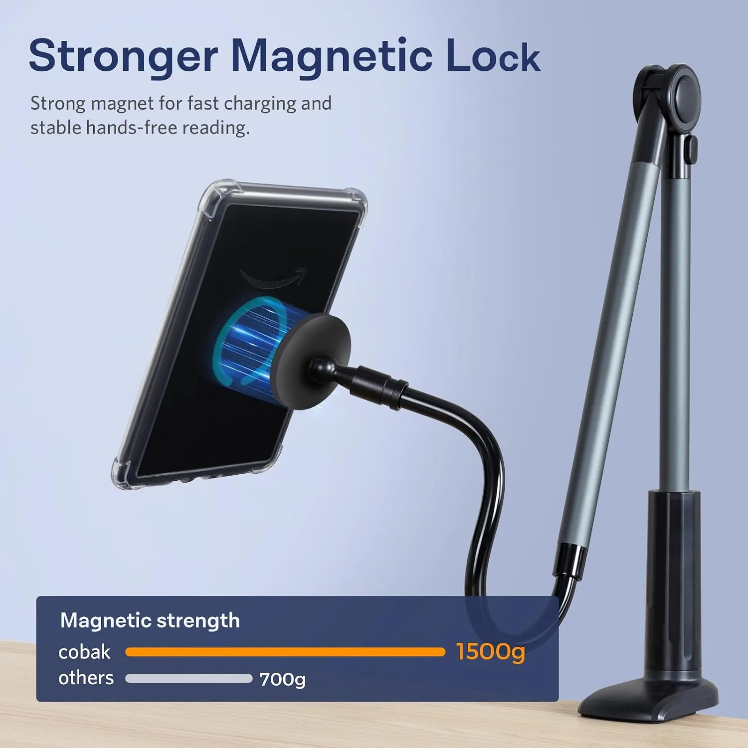 CoBak 7" Magnetic Clear Case, not for iPad(A072512)