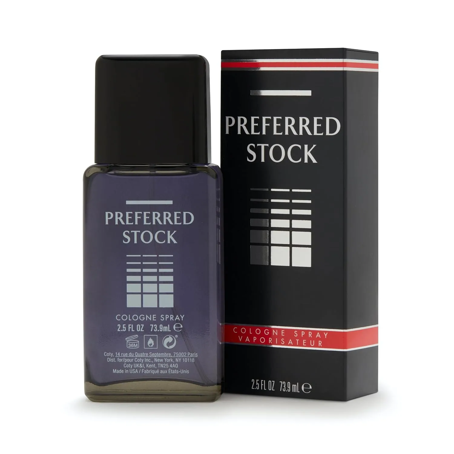 Stetson Preferred Stock Cologne for Men, Sophisticated Perfume, 2.5 Fl Oz