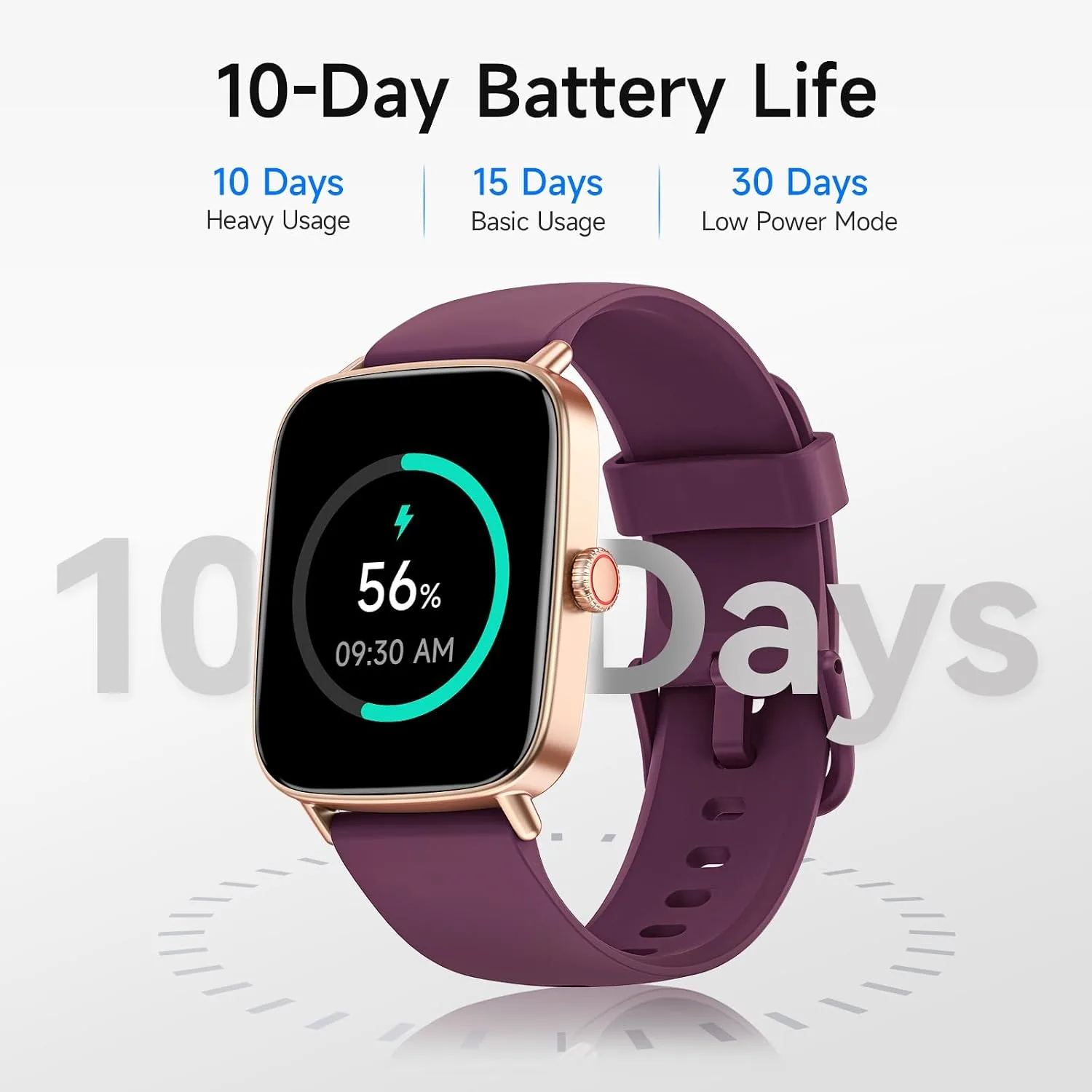 Smart Watch for Women, 1.85" HD Smartwatch (Answer/Make Calls), 2 Bands
