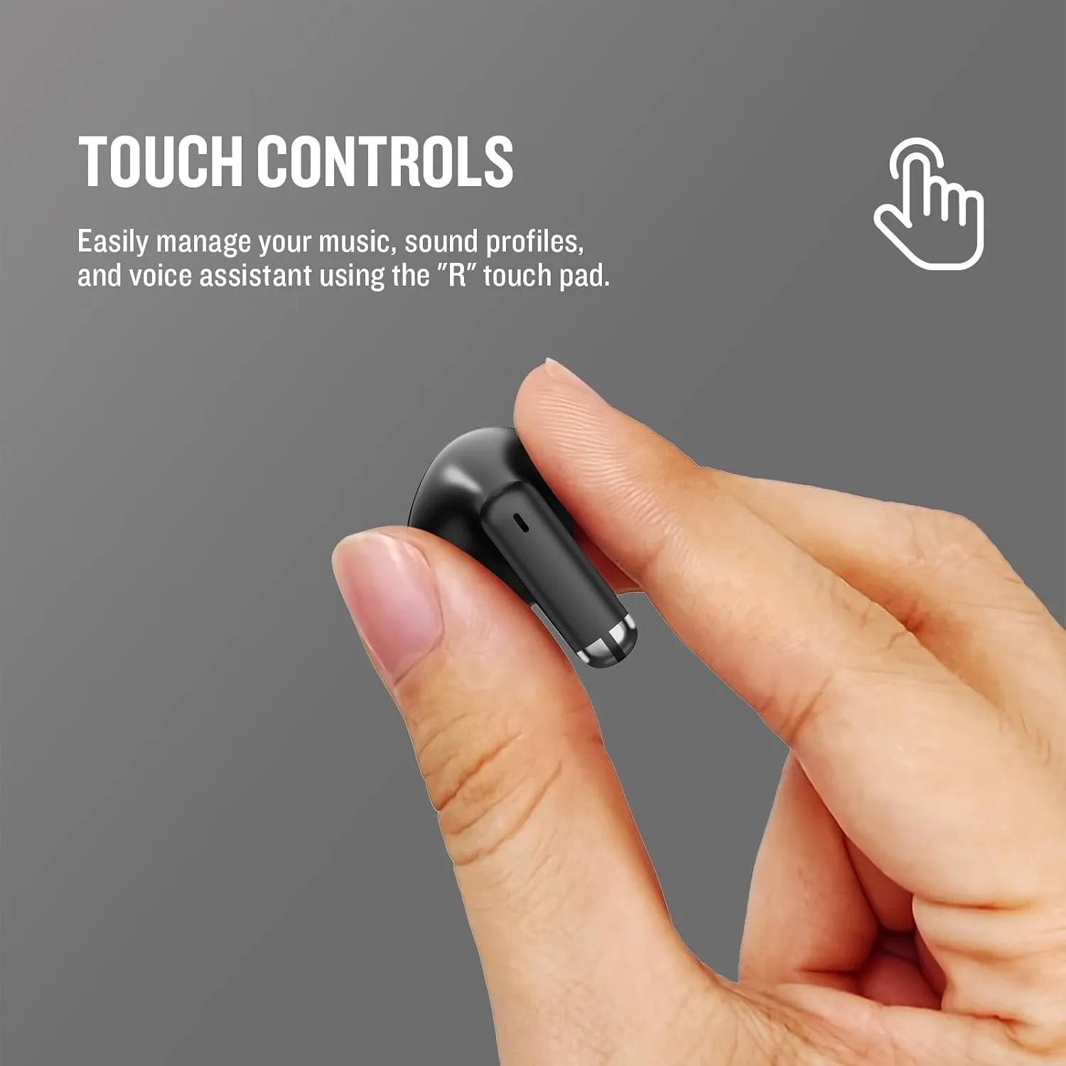 X25 Wireless Earbuds, Semi-in-Ear Bluetooth 5.3 Headphones
