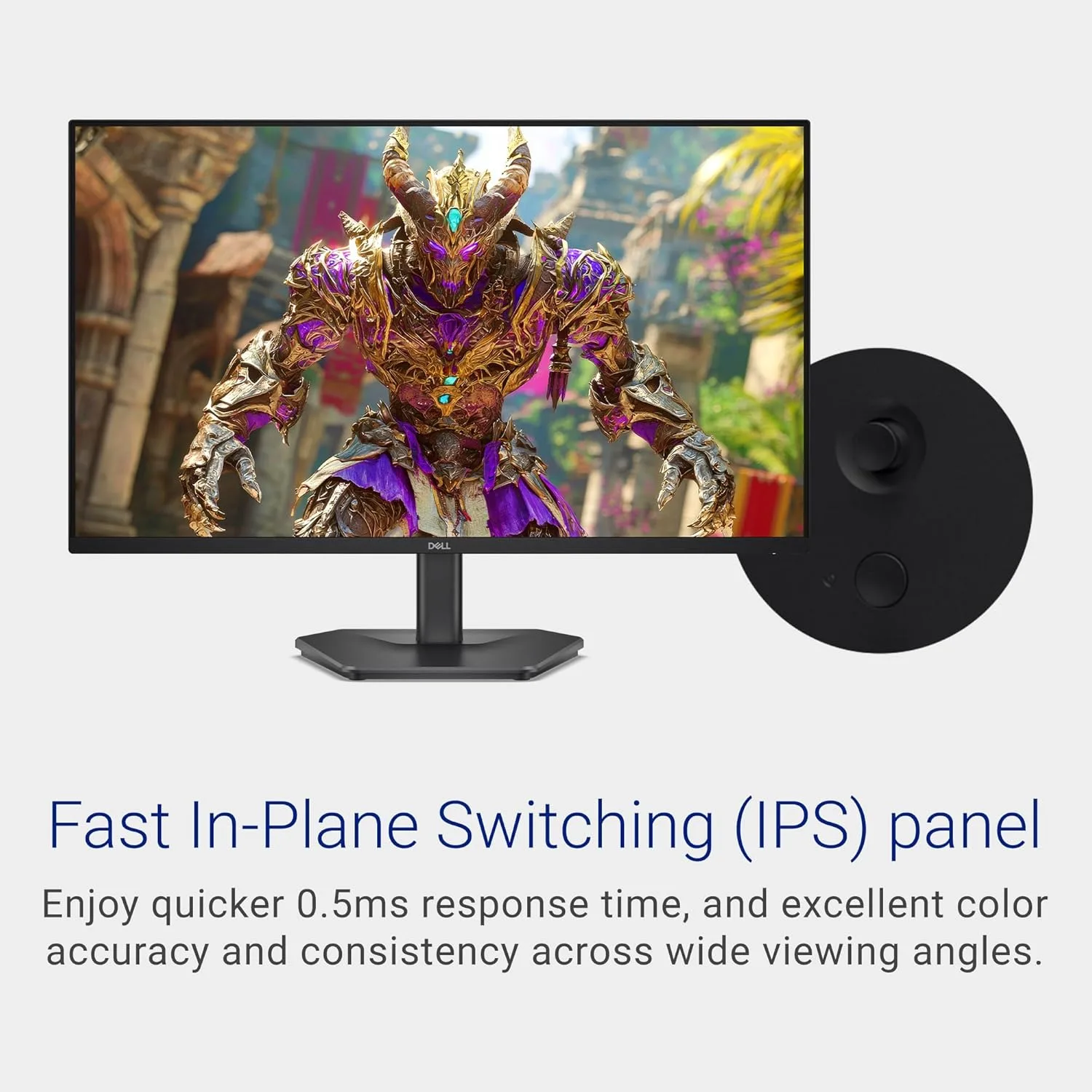 Dell 27 240Hz Gaming Monitor - SE2726HG - 27-inch FHD (1920x1080) Display, in-Plane Switching (IPS) Technology, AMD FreeSync Premium, TÜV 3-Star, 2X HDMI, DisplayPort 1.4, Tilt
