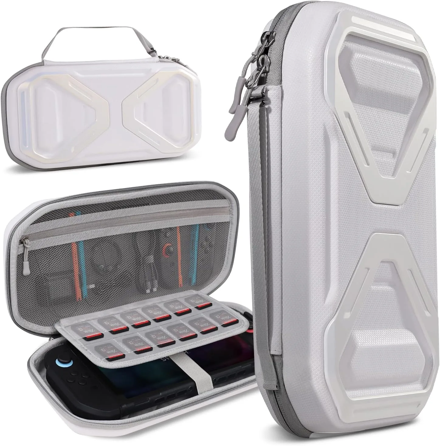 SUPCASE Pro Edition Carrying Case for Nintendo Switch 2 2025, White